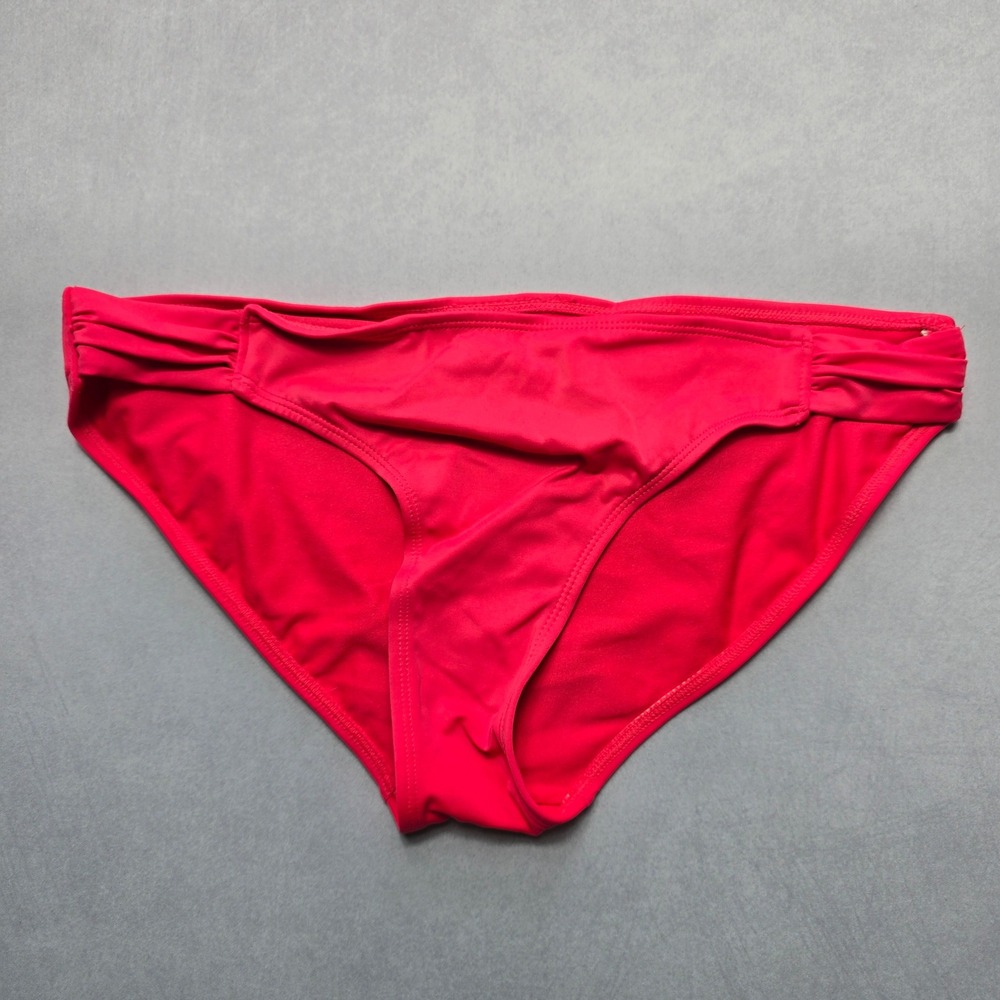 OP Deep Pink Swim Beach Cheeky Flirty Boho Bikini Bottom L Large